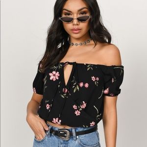 Not Your Girl Crop Top - Tobi